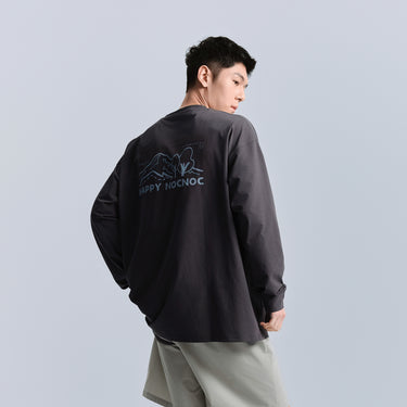 NOC-Dry ドロップショルダー長袖Tシャツ 吸湿 速乾