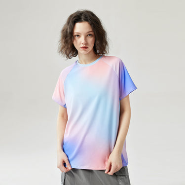 NOC-Ice 半袖グラデーションTシャツ 冷感 UVカット