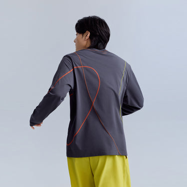 NOC-DRY ステッチロングTシャツ 吸湿 速乾