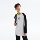 NOC-Breath ラグラン長袖Tシャツ 吸湿 速乾