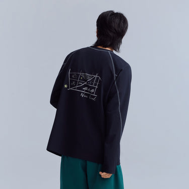 NOC-DRY ラグランロングTシャツ 吸湿 速乾
