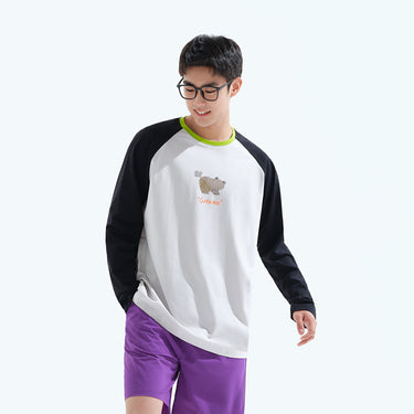 NOC-Breath ラグラン長袖Tシャツ 吸湿 速乾