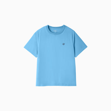 NOC-AIR ロゴTシャツ 冷感 高通気(ブルー)