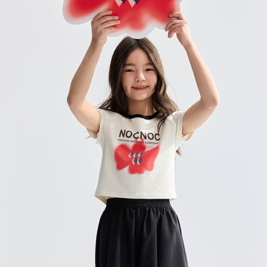 NOC-Breath プリントコットンTシャツ 伸縮 通気性