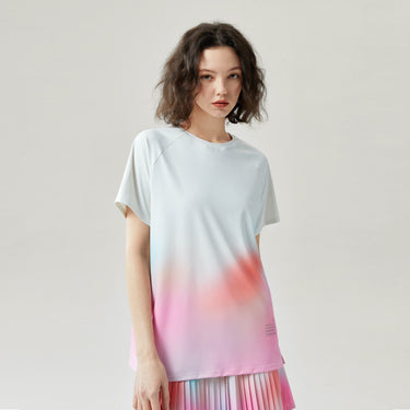 NOC-Ice 半袖グラデーションTシャツ 冷感 UVカット