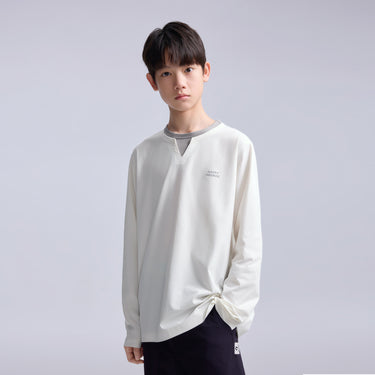 NOC-Dry コットンライクレイヤードロングTシャツ 速乾