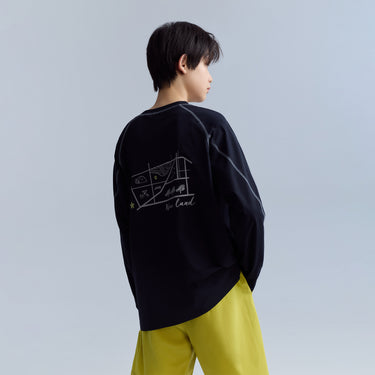 NOC-DRY ラグランロングTシャツ 吸湿 速乾