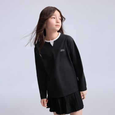 NOC-Dry コットンライクレイヤードロングTシャツ 速乾