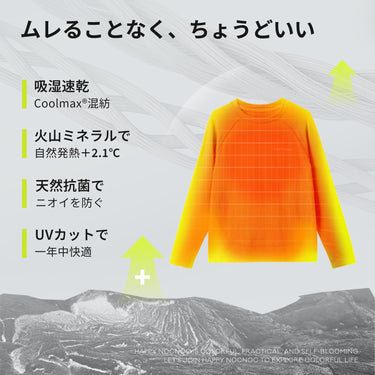アクティブサーモトップ 吸湿 速乾