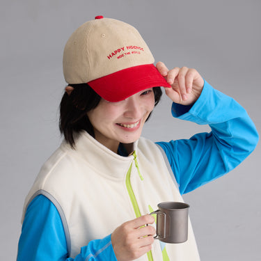 コーデュロイキャップ