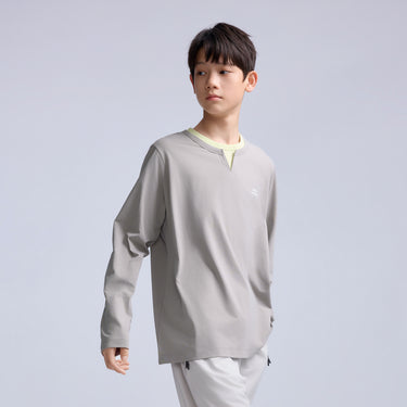 NOC-Dry コットンライクレイヤードロングTシャツ 速乾