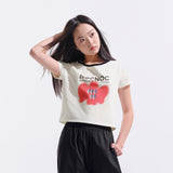 NOC-Breath プリントコットンTシャツ 伸縮 通気性