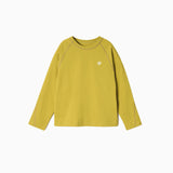 NOC-Dry コットンライクラグランスリーブTシャツ 吸湿 速乾(マスタード)