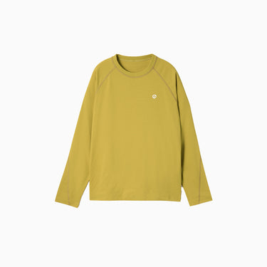 NOC-Dry コットンライクラグランスリーブTシャツ 吸湿 速乾(マスタード)