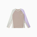 NOC-Ice スポーティー長袖Tシャツ 冷感 UVカット(ミルクブラウン)