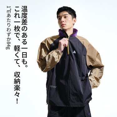 NOC-Shine ウィンドプルーフプルオーバー 防風 軽量