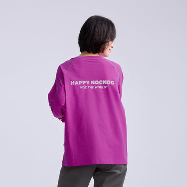 NOC-Dry コットンライクラグランスリーブTシャツ 吸湿 速乾