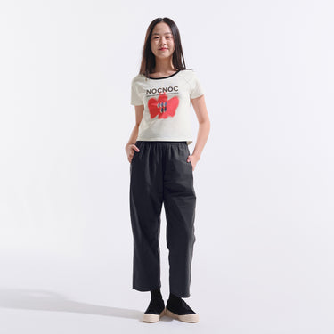 NOC-Breath プリントコットンTシャツ 伸縮 通気性