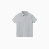 NOC-DRY 半袖ポロシャツ 吸湿 速乾(スノーグレー)