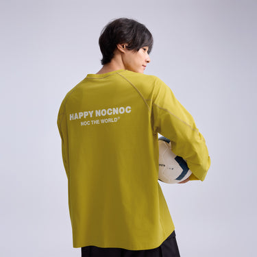 NOC-Dry コットンライクラグランスリーブTシャツ 吸湿 速乾