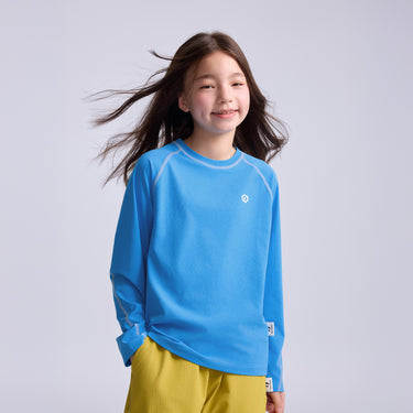 NOC-Dry コットンライクラグランスリーブTシャツ 吸湿 速乾