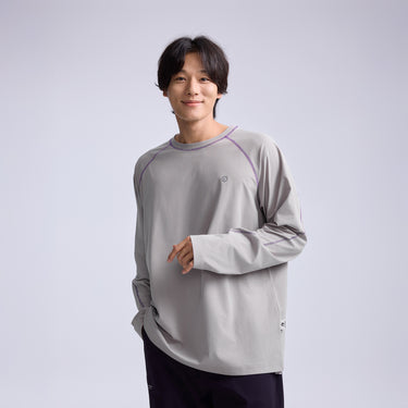 NOC-Dry コットンライクラグランスリーブTシャツ 吸湿 速乾