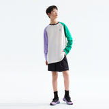 NOC-Breath ラグラン長袖Tシャツ 吸湿 速乾