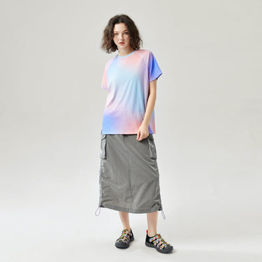 NOC-Ice 半袖グラデーションTシャツ 冷感 UVカット