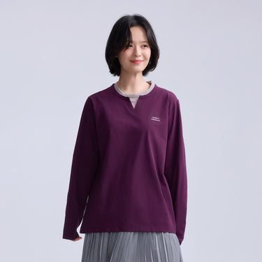 NOC-Dry コットンライクレイヤードロングTシャツ 速乾
