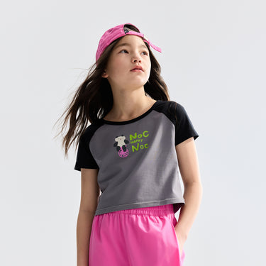 NOC-Breath プリントコットンTシャツ 伸縮 通気性