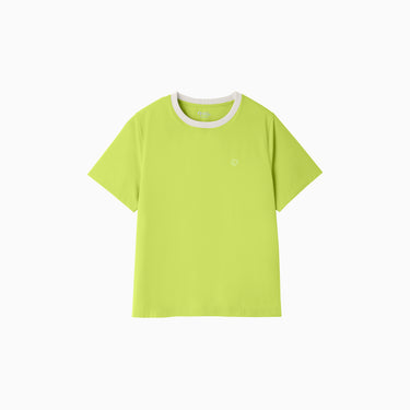 NOC-AIR ロゴTシャツ 冷感 高通気(ライトグリーン)