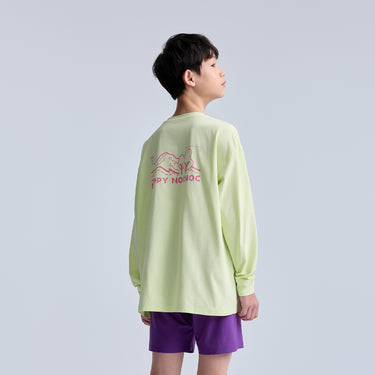 NOC-Dry ドロップショルダー長袖Tシャツ 吸湿 速乾