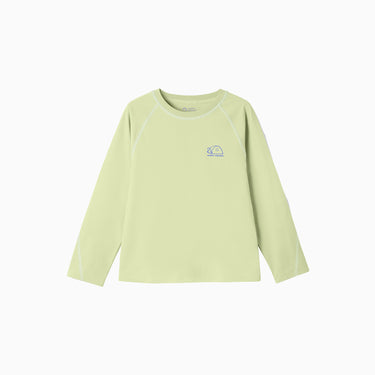 NOC-DRY ラグランロングTシャツ 吸湿 速乾(グリーン)