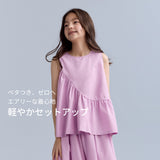 NOC-City キッズ ノースリーブ Aライントップス 冷感 通気性