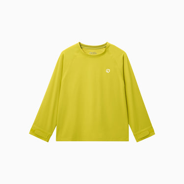 NOC-AIR ロングTシャツ 冷感 UVカット(イエロー)