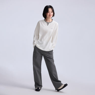 NOC-Dry コットンライクレイヤードロングTシャツ 速乾