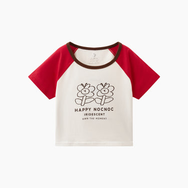 NOC-Breath プリントコットンTシャツ 伸縮 通気性