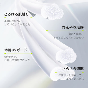 NOC-Ice スポーティー長袖Tシャツ 冷感 UVカット
