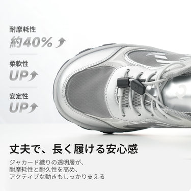 NOC-FLYAIR 高耐久・高通気 キッズメッシュスニーカー(足育設計)