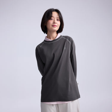 NOC-Dry コットンライクラグランスリーブTシャツ 吸湿 速乾