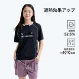 NOC-ICE Tネック半袖Tシャツ 冷感 UVカット