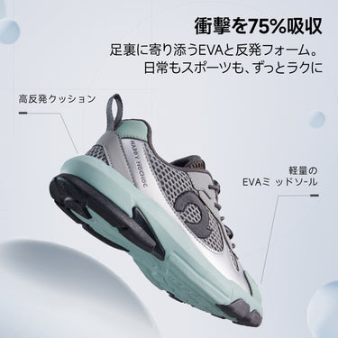 NOC-Fly 超軽量・通気 キッズスニーカー(足育設計)