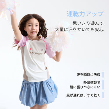 NOC-ICE Tネック半袖Tシャツ 冷感 UVカット