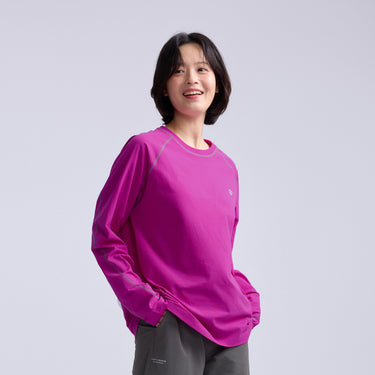 NOC-Dry コットンライクラグランスリーブTシャツ 吸湿 速乾