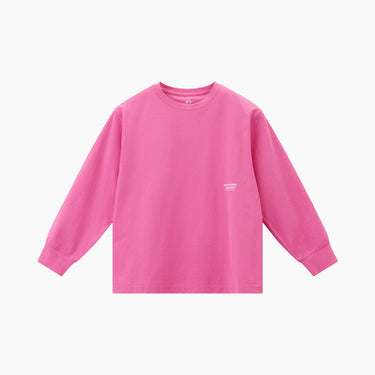NOC-Dry ドロップショルダー長袖Tシャツ 吸湿 速乾(ピンク)
