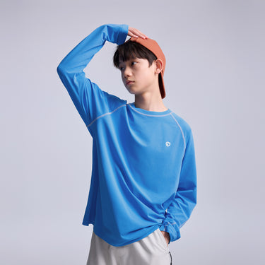 NOC-Dry コットンライクラグランスリーブTシャツ 吸湿 速乾