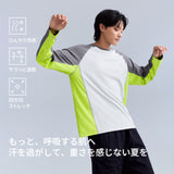 NOC-Ice スポーティー長袖Tシャツ 冷感 UVカット