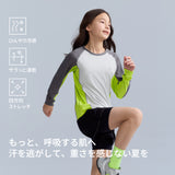 NOC-Ice スポーティー長袖Tシャツ 冷感 UVカット