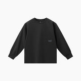 NOC-Dry ドロップショルダー長袖Tシャツ 吸湿 速乾(ダークグレー)