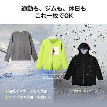 アクティブサーモトップ 吸湿 速乾